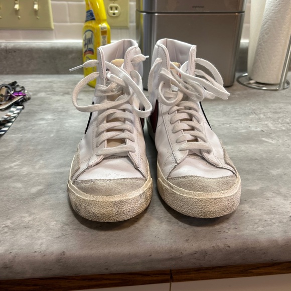 Nike blazers burgundy - men’s size 8.5 - Picture 3 of 3